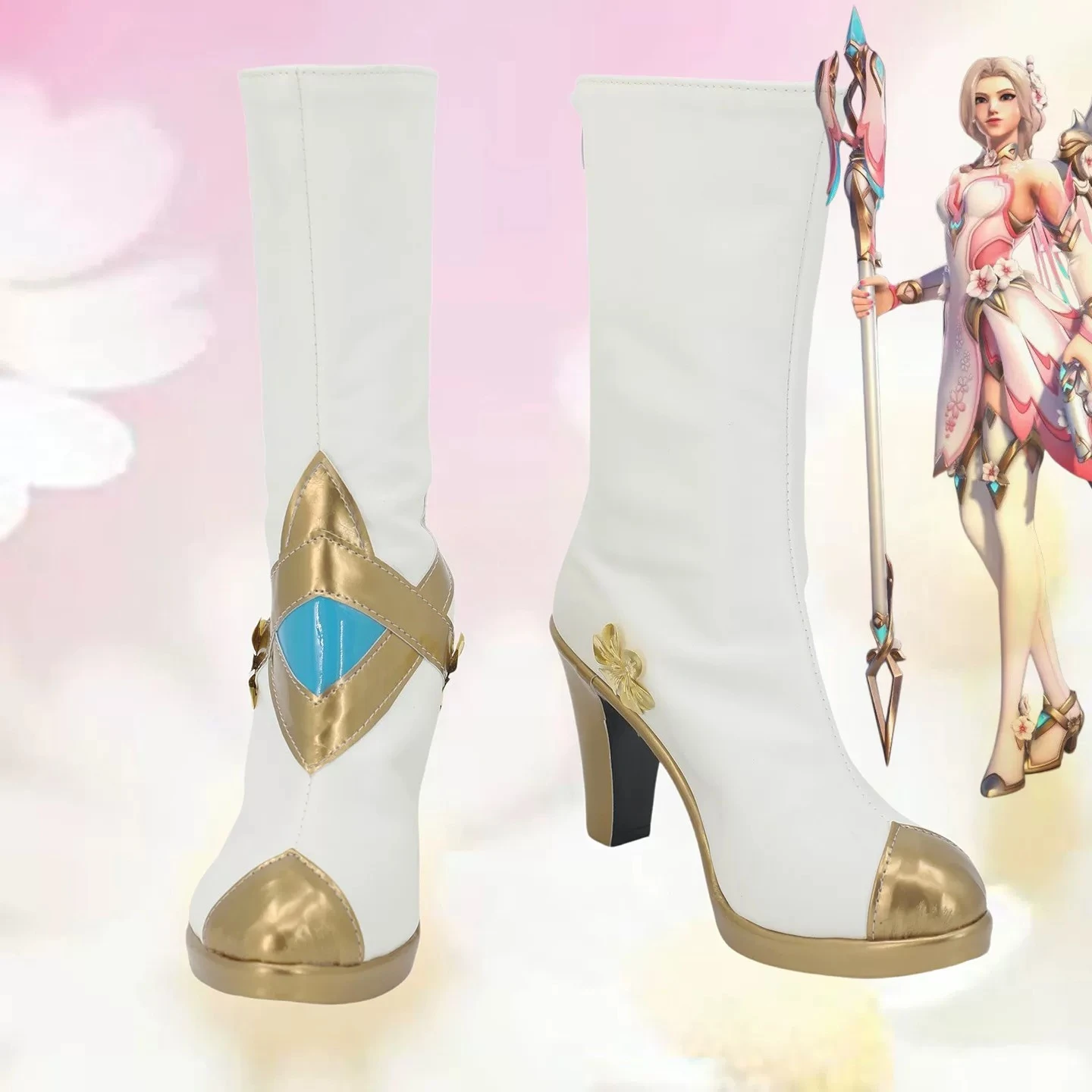 Anime Game Cosplay Boots Mercy Sakura Overwatch Shoes Adult Halloween Party Costume Accessories Custom Made
Anime Game Cosplay Boots Mercy Sakura Overwatch Shoes Adult Halloween Party Costume Accessories Custom Made