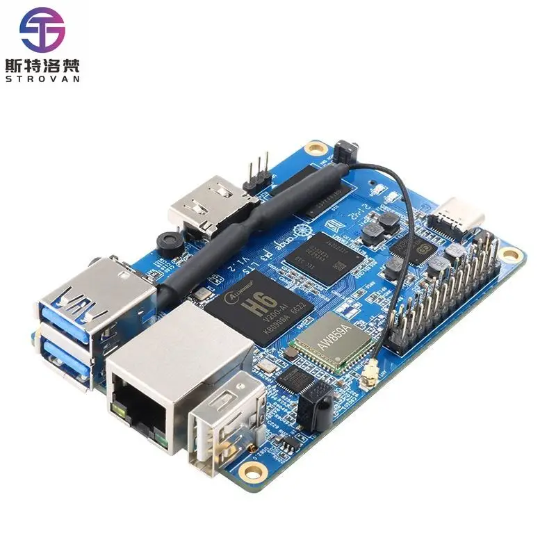 Shell Kit with 2GB LPDDR3 Allwinner H6 Linux Development Board Mini Computer Long Term Support (LTS)