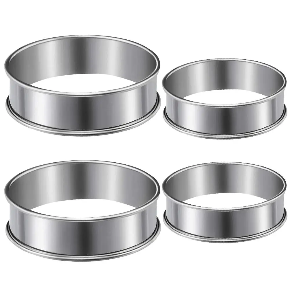 4 Pcs Baking Rings Egg Tart Crumpet Ring Muffin Supplies Molds Pastry Tools Kitchen Supplies Muffin Pancake Mold
4 Pcs Baking Rings Egg Tart Crumpet Ring Muffin Supplies Molds Pastry Tools Kitchen Supplies Muffin Pancake Mold