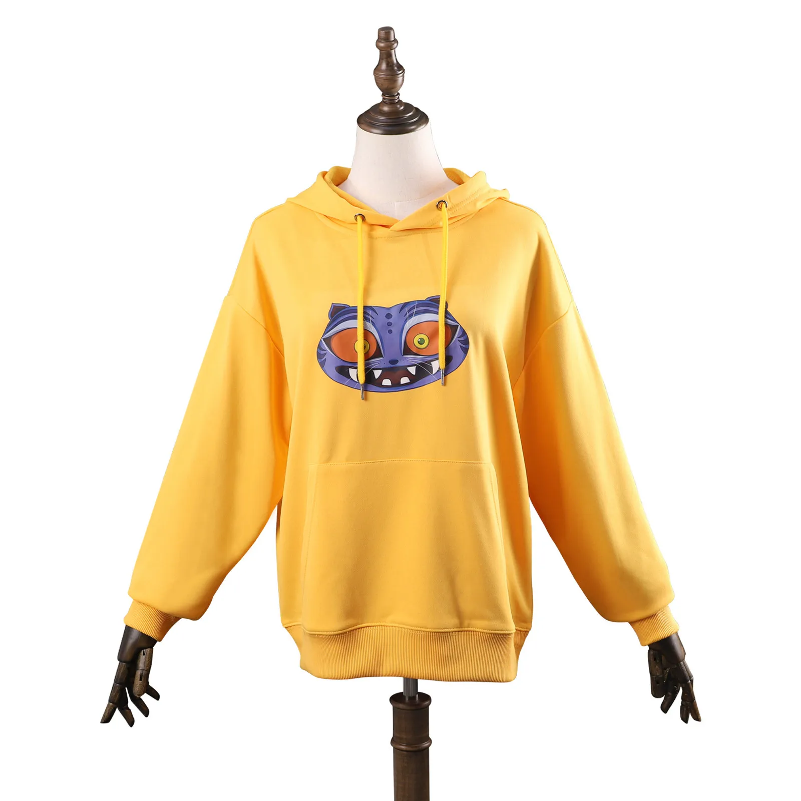 Demon Hunters Zoey Cosplay Costume Anime Women'S Yellow Hoodie Casual Print Pullover Long Sleeves Summer Party Halloween Top
Demon Hunters Zoey Cosplay Costume Anime Women'S Yellow Hoodie Casual Print Pullover Long Sleeves Summer Party Halloween Top
