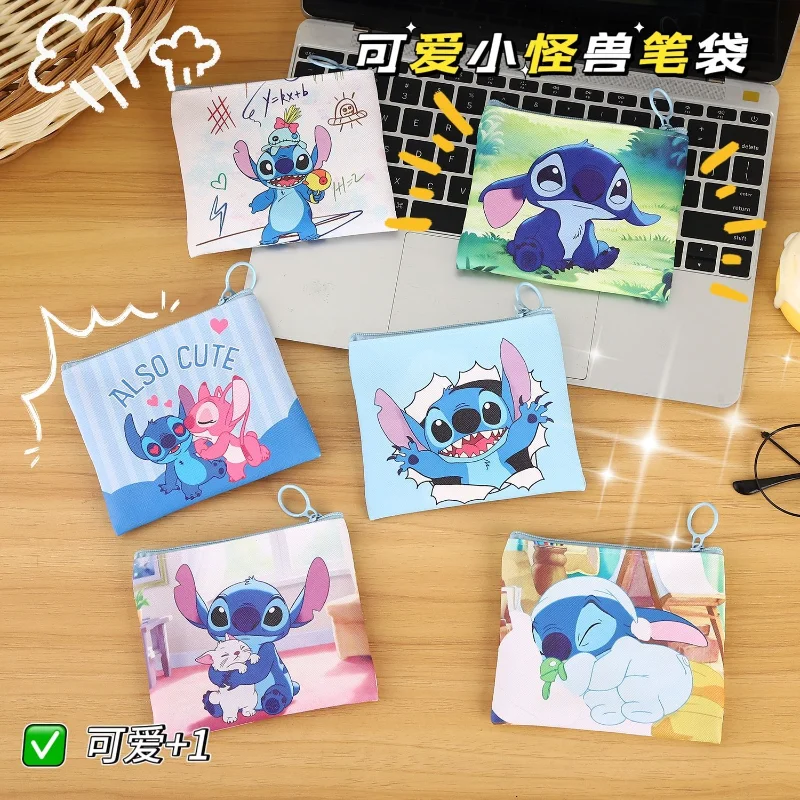 Kawaii Disney Stitch Pu кошелек для монет мультфильм путешествия портативный кошелек на молнии милая девушка сумка для хранения косметики студенческий фестиваль подарки
Kawaii Disney Stitch Pu кошелек для монет мультфильм путешествия портативный кошелек на молнии милая девушка сумка для хранения косметики студенческий фестиваль подарки