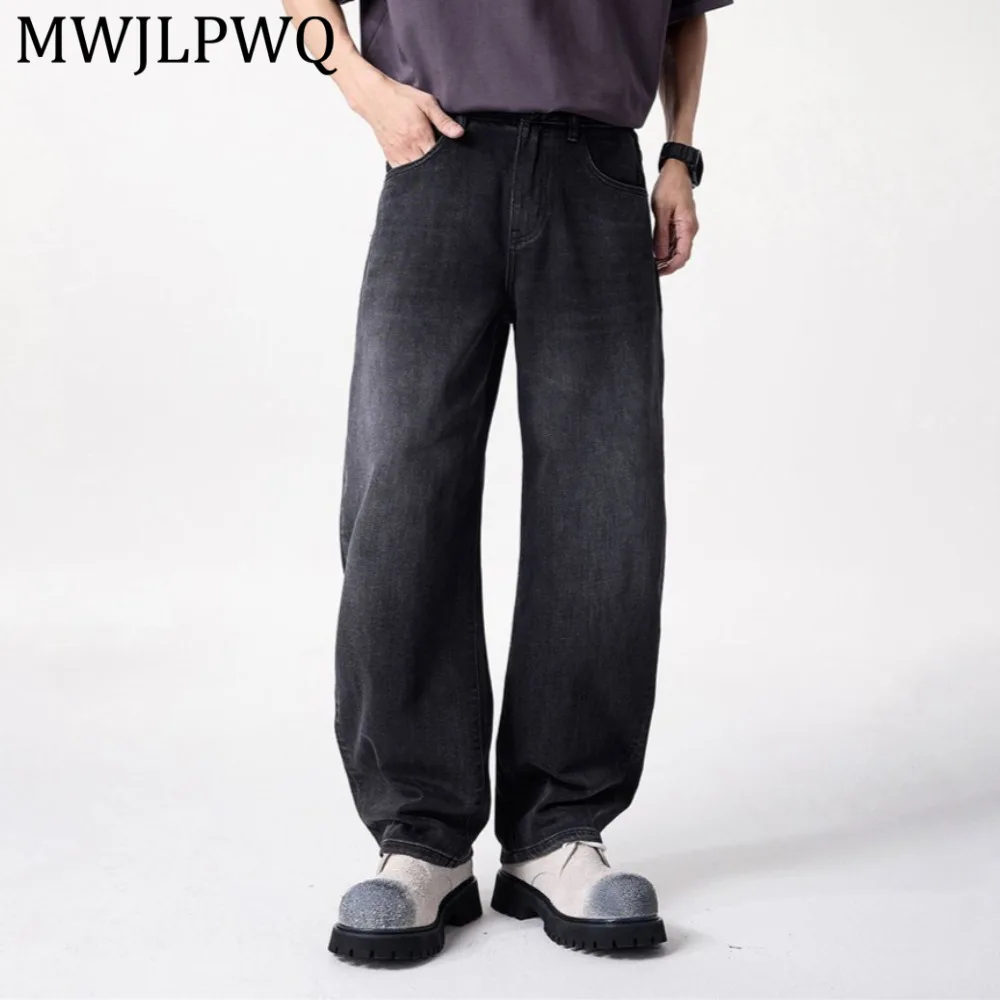 MWJLPWQ American Retro Washed Distressed Wide-Leg Jeans For Men Casual Punk Street Style Simple Basic Versatile Pants New 16052
MWJLPWQ American Retro Washed Distressed Wide-Leg Jeans For Men Casual Punk Street Style Simple Basic Versatile Pants New 16052