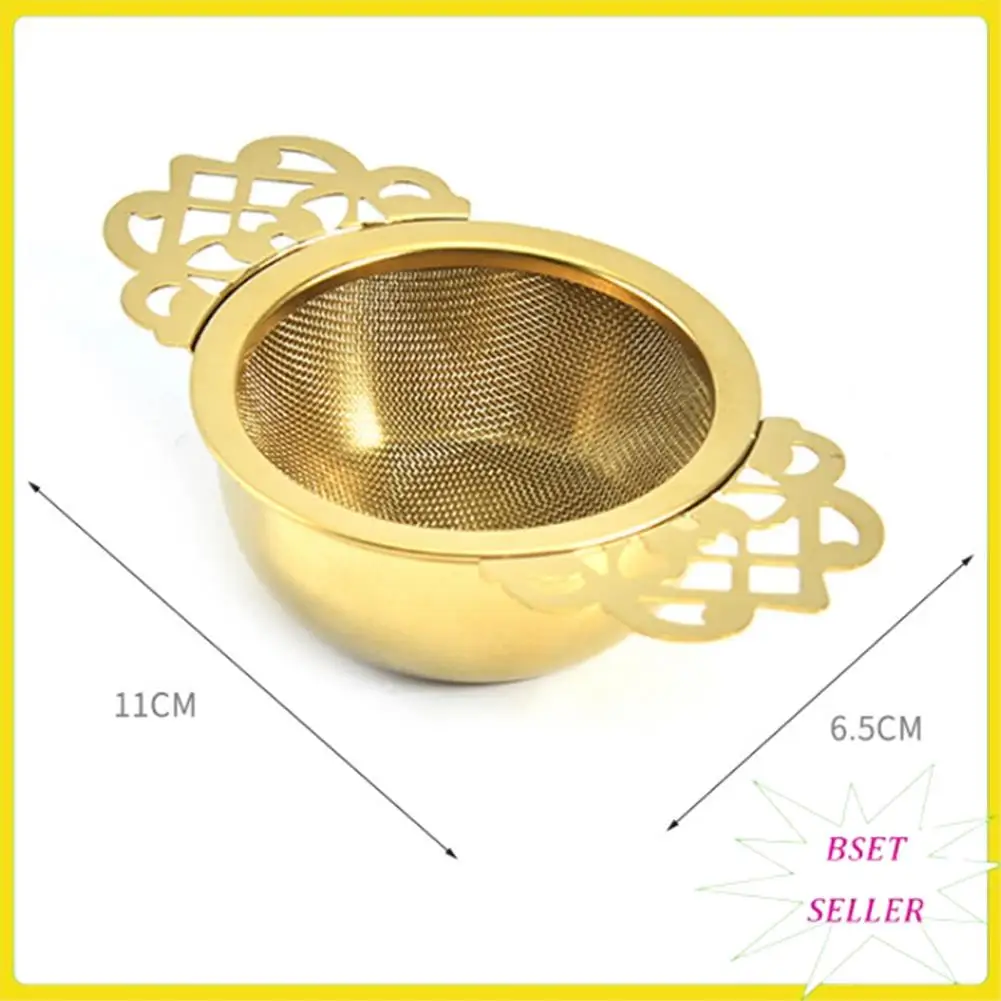 A010 Stainless Steel Tea Strainer With Drip Bowl Traditional Hanging Infuser Filter Metal Tea Infuser Tea Strainer
A010 Stainless Steel Tea Strainer With Drip Bowl Traditional Hanging Infuser Filter Metal Tea Infuser Tea Strainer
