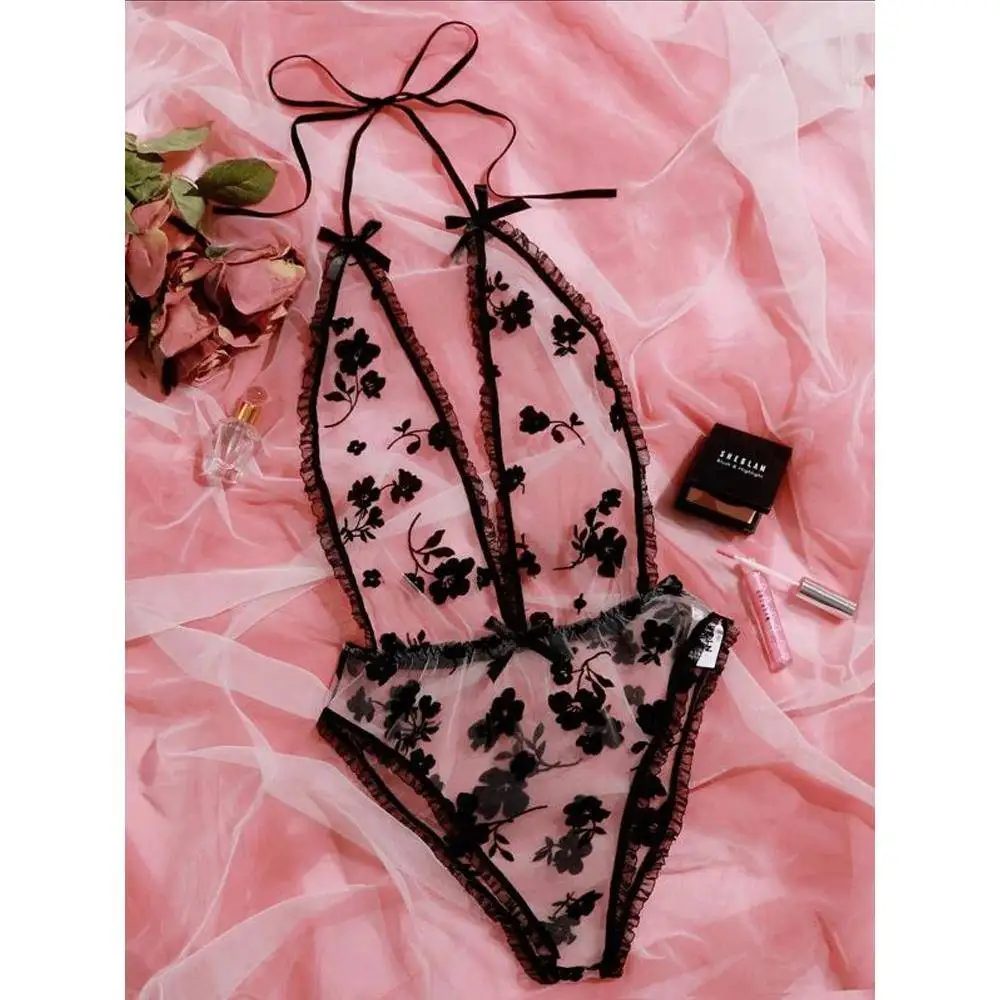 Sexy Bla Lace Floral Tie Ne Full Viewing Women's Onesie for Couples Date Cute Clothes Low Waist ort Pants Underwear
Sexy Bla Lace Floral Tie Ne Full Viewing Women's Onesie for Couples Date Cute Clothes Low Waist ort Pants Underwear