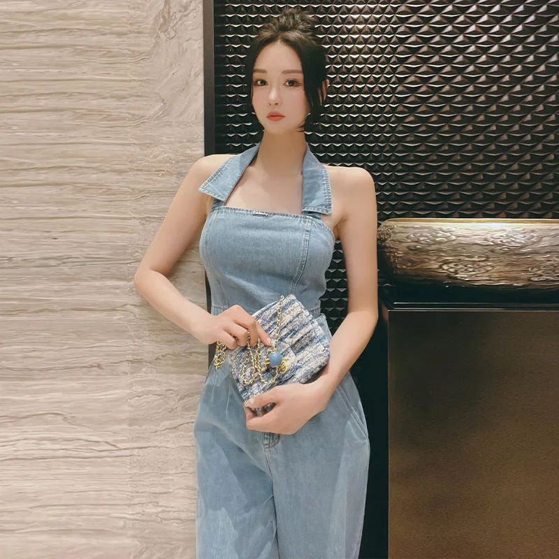 Сексуальная горячая девушка Ne Hanging Denim Faion Комплект из двух предметов Young Looking Street Sle Летние широкие брюки для женщин
Сексуальная горячая девушка Ne Hanging Denim Faion Комплект из двух предметов Young Looking Street Sle Летние широкие брюки для женщин