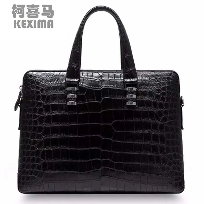 Мужской портфель из крокодиловой кожи ourui, черная сумка из натуральной крокодиловой кожи, мужские сумки, мужская сумка
Мужской портфель из крокодиловой кожи ourui, черная сумка из натуральной крокодиловой кожи, мужские сумки, мужская сумка