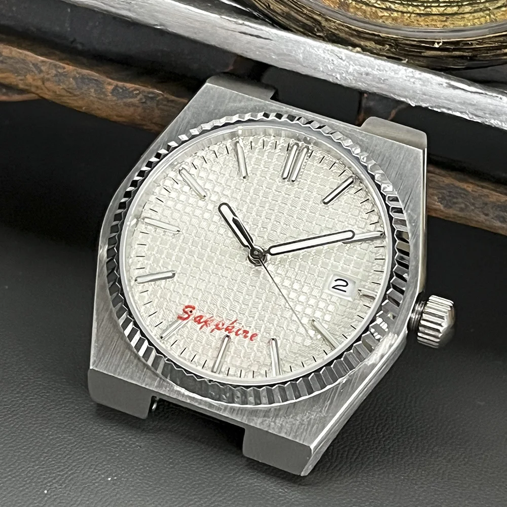 40mm Sapphire Crystal Stainless Steel case, for Mens Automatic Mechanical Movement, Rotating Crown and Strap installation Watch
40mm Sapphire Crystal Stainless Steel case, for Mens Automatic Mechanical Movement, Rotating Crown and Strap installation Watch