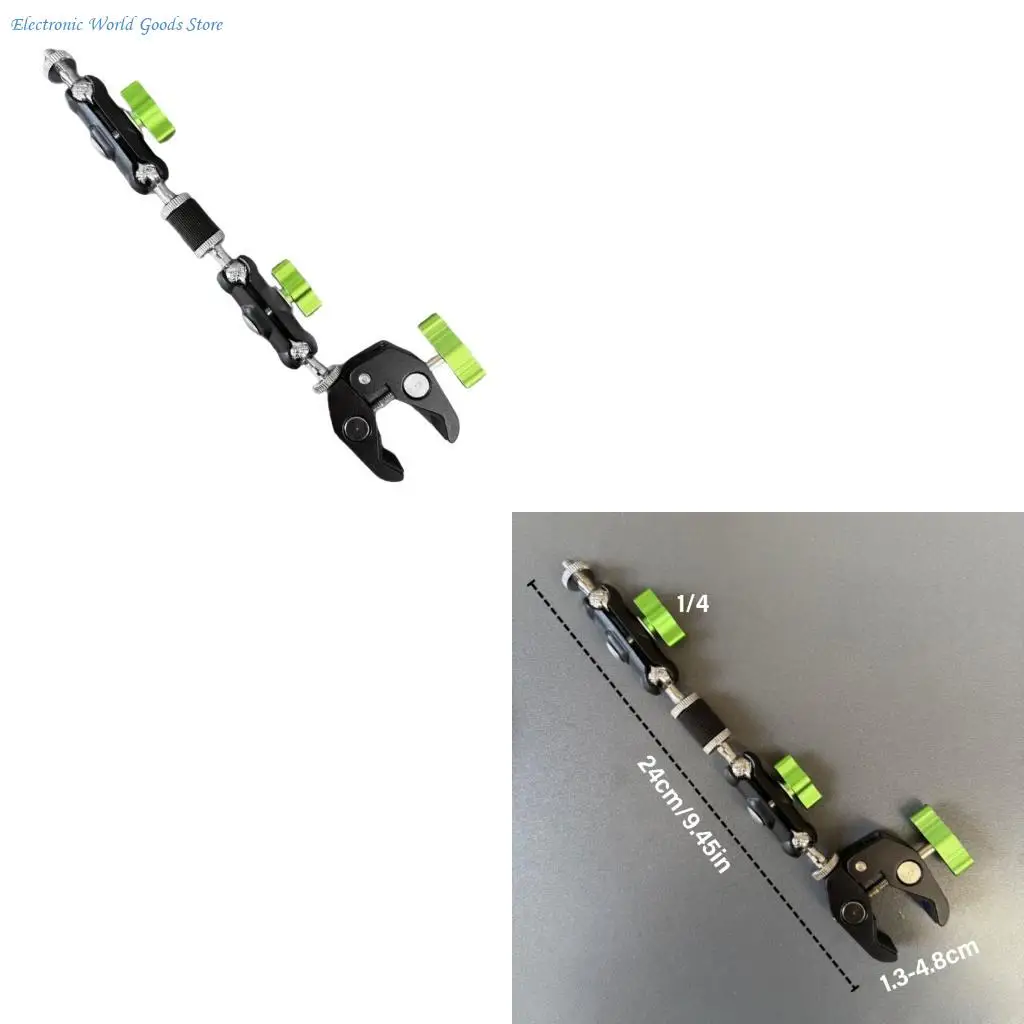A3PD 1/4inch Threaded Ball Head Threaded Screw Bracket Adapter Adjustable Phone Mount
A3PD 1/4inch Threaded Ball Head Threaded Screw Bracket Adapter Adjustable Phone Mount