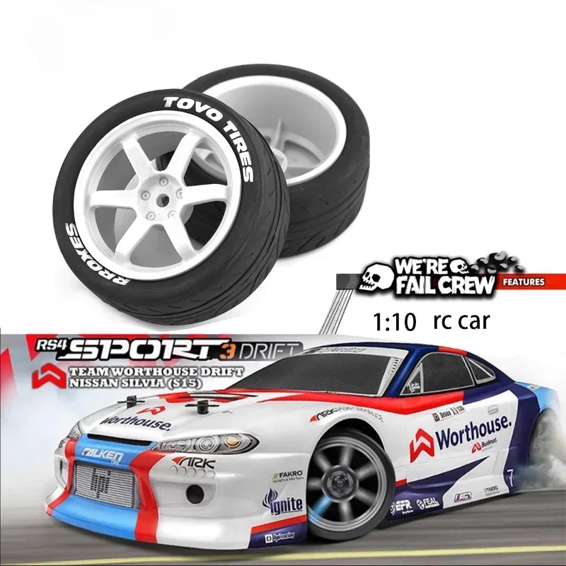 4PCS 1/10 RC Racing Car Tires On Road Touring Drift Car Tyre Wheel For Tamiya TT01 TT02 TA06 XV-01 PTG
4PCS 1/10 RC Racing Car Tires On Road Touring Drift Car Tyre Wheel For Tamiya TT01 TT02 TA06 XV-01 PTG