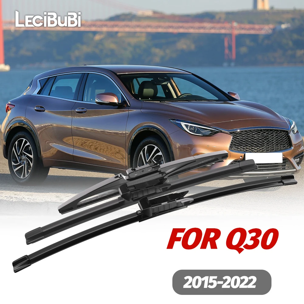 1set Front & Rear Windshield Wiper Blades Windscreen Wipers For Infiniti Q30 2015-2022 2016 2017 2018 2019 2020 2021 Accessories
1set Front & Rear Windshield Wiper Blades Windscreen Wipers For Infiniti Q30 2015-2022 2016 2017 2018 2019 2020 2021 Accessories