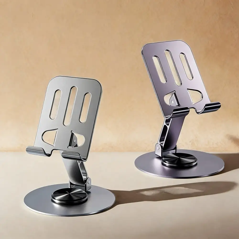 Rotatable dual-tone metal phone stand, adjustable multi-angle desktop holder. Non-slip metal surface, lightweight for smartphones. Stylish daily accessory, great gift for various occasions, color & style shipped randomly.
Rotatable dual-tone metal phone stand, adjustable multi-angle desktop holder. Non-slip metal surface, lightweight for smartphones. Stylish daily accessory, great gift for various occasions, color & style shipped randomly.