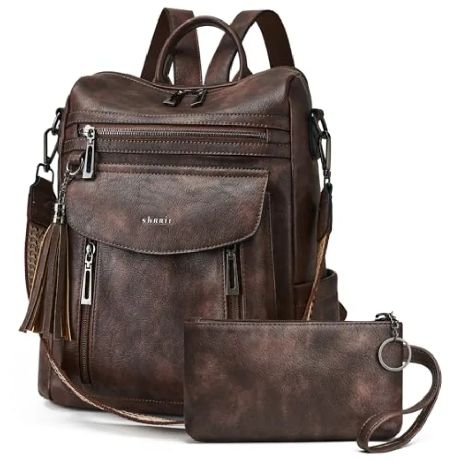 Backpack Purse for Women Fashion Leather Backpack Purse Designer Travel Backpack Convertible Shoulder Bag with Wristlet for Wor
Backpack Purse for Women Fashion Leather Backpack Purse Designer Travel Backpack Convertible Shoulder Bag with Wristlet for Wor