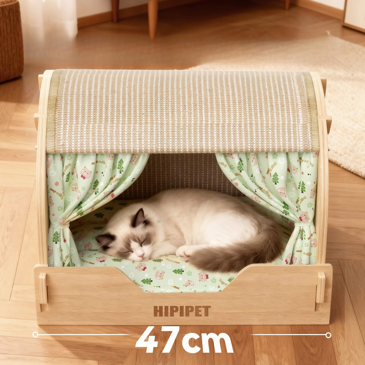 Pet Bed Cat Bed House Nest Mat Cattery Cat Climbing Frame Cat House Mat Solid Wood Multiple Layers Grabbing Ladder Pet
Pet Bed Cat Bed House Nest Mat Cattery Cat Climbing Frame Cat House Mat Solid Wood Multiple Layers Grabbing Ladder Pet