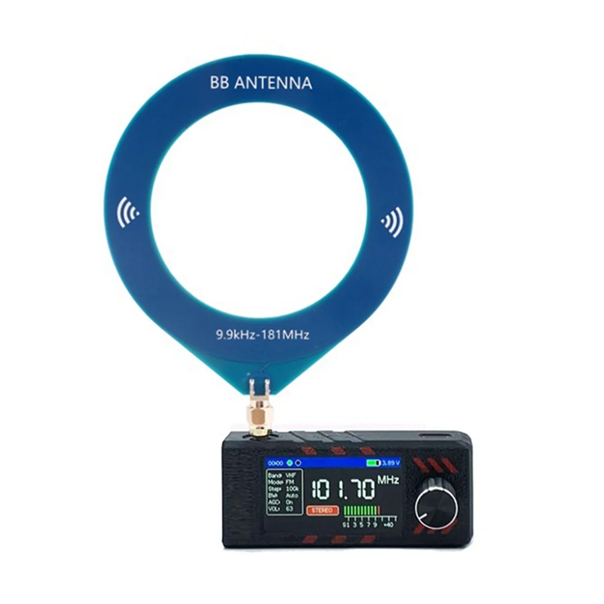 ABAB SI4732 0.5-108mhz Portable Radio LSB USB AM FM 1.9inch IPS Screen All Band Receiver with Antenna HF SW MW VHF Radio
ABAB SI4732 0.5-108mhz Portable Radio LSB USB AM FM 1.9inch IPS Screen All Band Receiver with Antenna HF SW MW VHF Radio