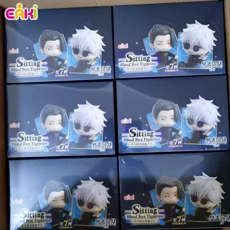 EAKI Genuine Jujutsu Kaisen Blind Box Mystery Box Satoru Gojo Suguru Geto Sitting Anime Figures Collectible Gift Toy For Fans
EAKI Genuine Jujutsu Kaisen Blind Box Mystery Box Satoru Gojo Suguru Geto Sitting Anime Figures Collectible Gift Toy For Fans