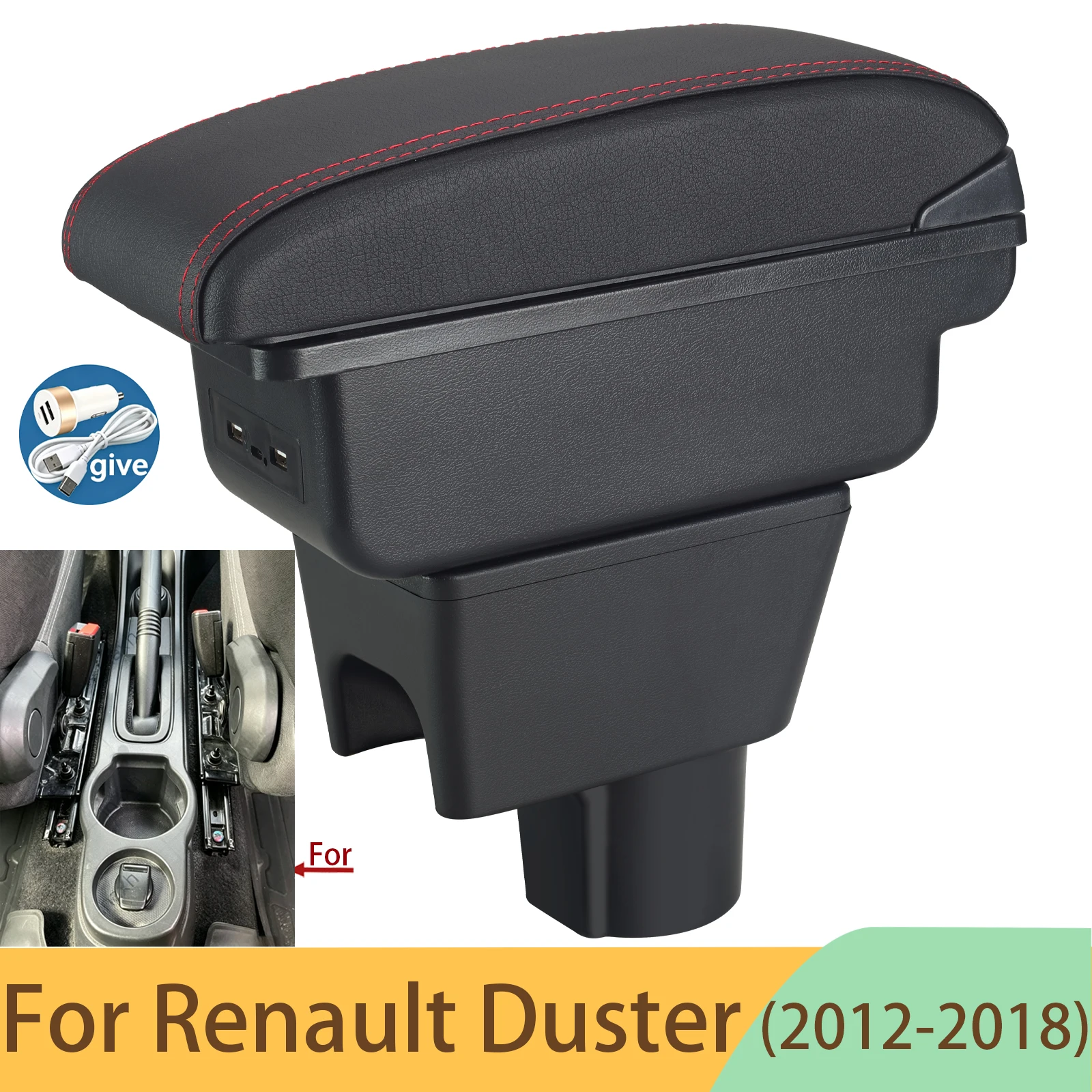 For Renault Duster Armrest For Nissan Terrano 3 Renault Duster Oroc Car Armrest Box 2012-2018 Storage Box Parts Car Accessories
For Renault Duster Armrest For Nissan Terrano 3 Renault Duster Oroc Car Armrest Box 2012-2018 Storage Box Parts Car Accessories