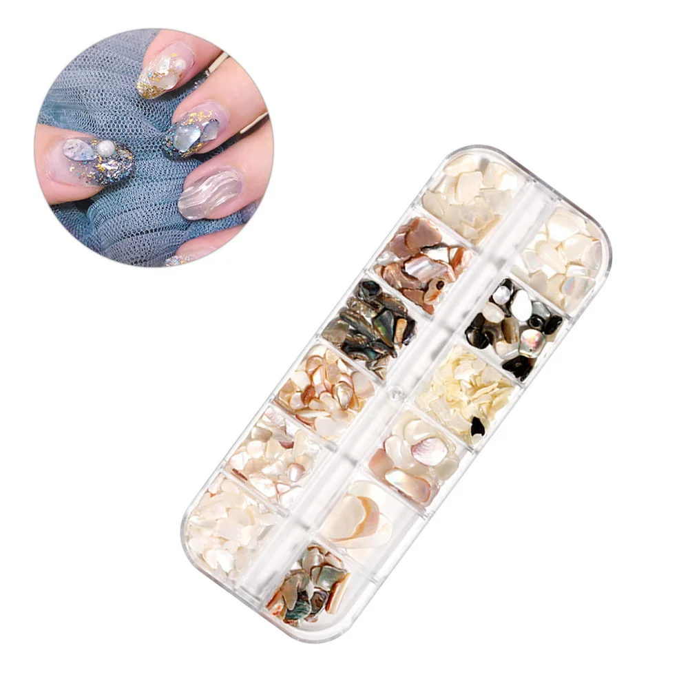 1Set Creative Shell Chip Nail Decals Stylish Manicure Stickers for DIY Nail Art Decoration Holiday Party Event Fun Home Phone
1Set Creative Shell Chip Nail Decals Stylish Manicure Stickers for DIY Nail Art Decoration Holiday Party Event Fun Home Phone