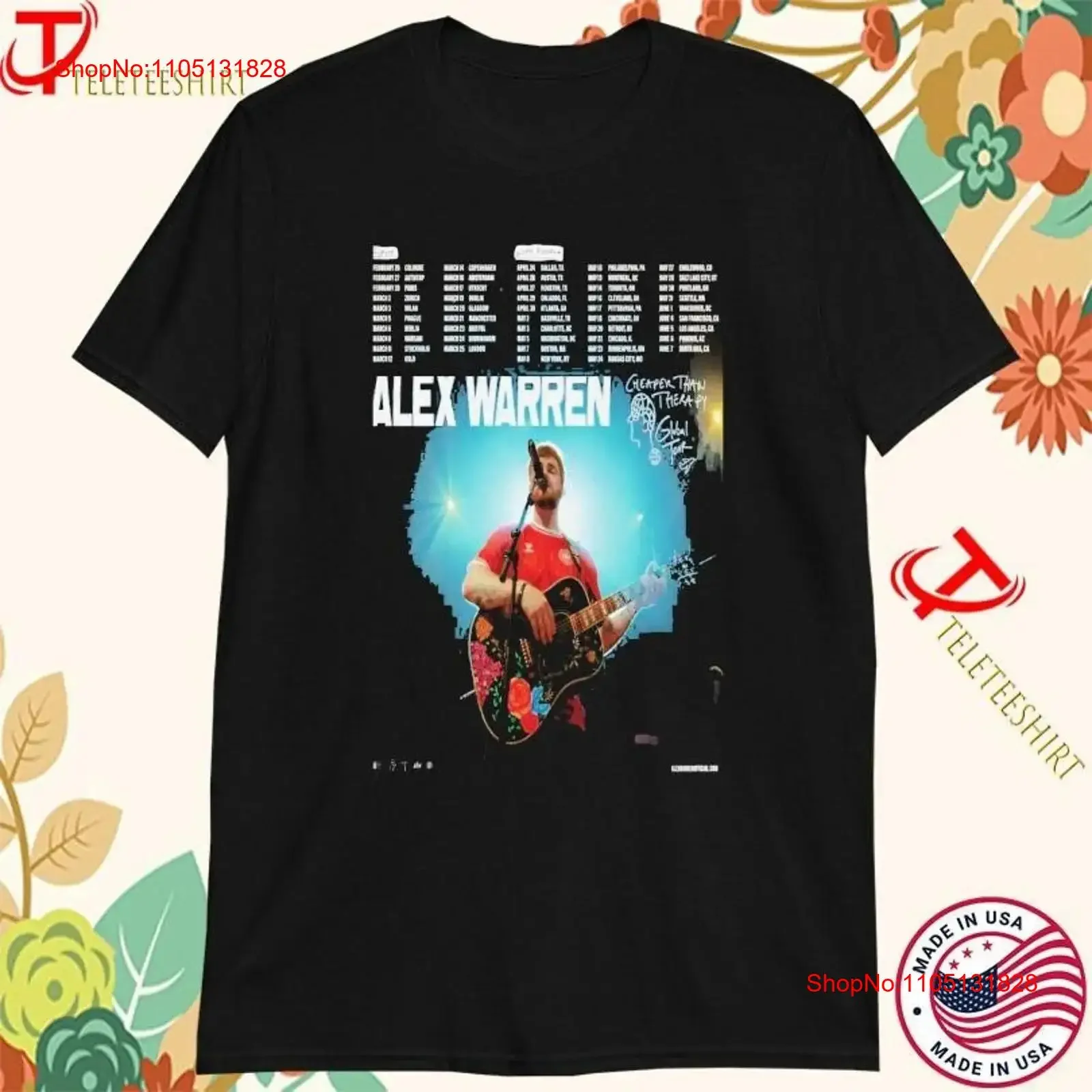 Alex Warren Europe Tour 2025 T Shirt Fan S 5XL Multicolor vintage Washed Unisex fashion homme streetwear designer clothes
Alex Warren Europe Tour 2025 T Shirt Fan S 5XL Multicolor vintage Washed Unisex fashion homme streetwear designer clothes
