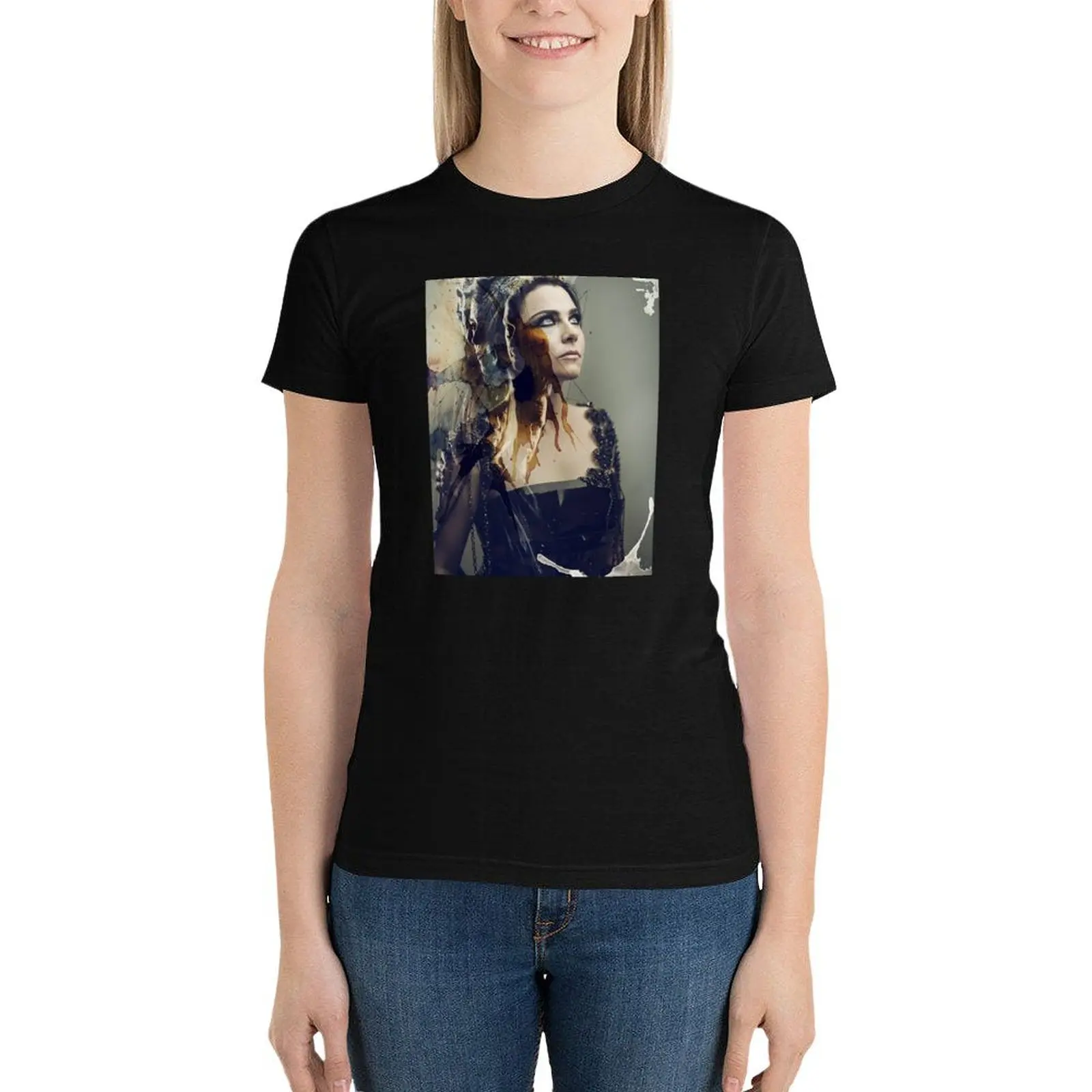 Amy Lee Evanescence T-Shirt female anime clothes Short sleeve tee Women's t-shirt
Amy Lee Evanescence T-Shirt female anime clothes Short sleeve tee Women's t-shirt