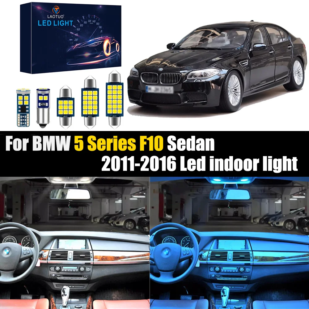 13X Car Interior LED For BMW 5 Series F10 Sedan 2010-2016 Canbus Vehicle LED Bulb Interior Dome Map Trunk Light Auto Lamp Kit
13X Car Interior LED For BMW 5 Series F10 Sedan 2010-2016 Canbus Vehicle LED Bulb Interior Dome Map Trunk Light Auto Lamp Kit