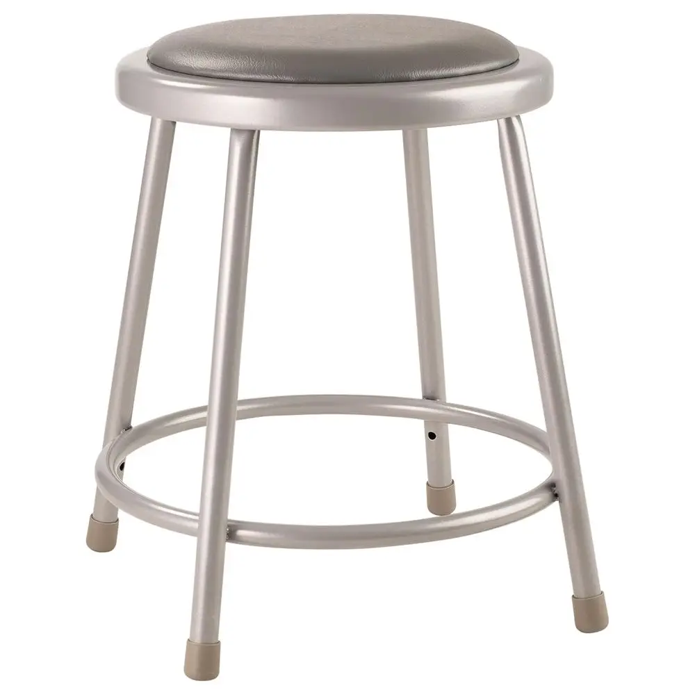 18 Grey Vinyl Upholstered Steel Stool
18 Grey Vinyl Upholstered Steel Stool