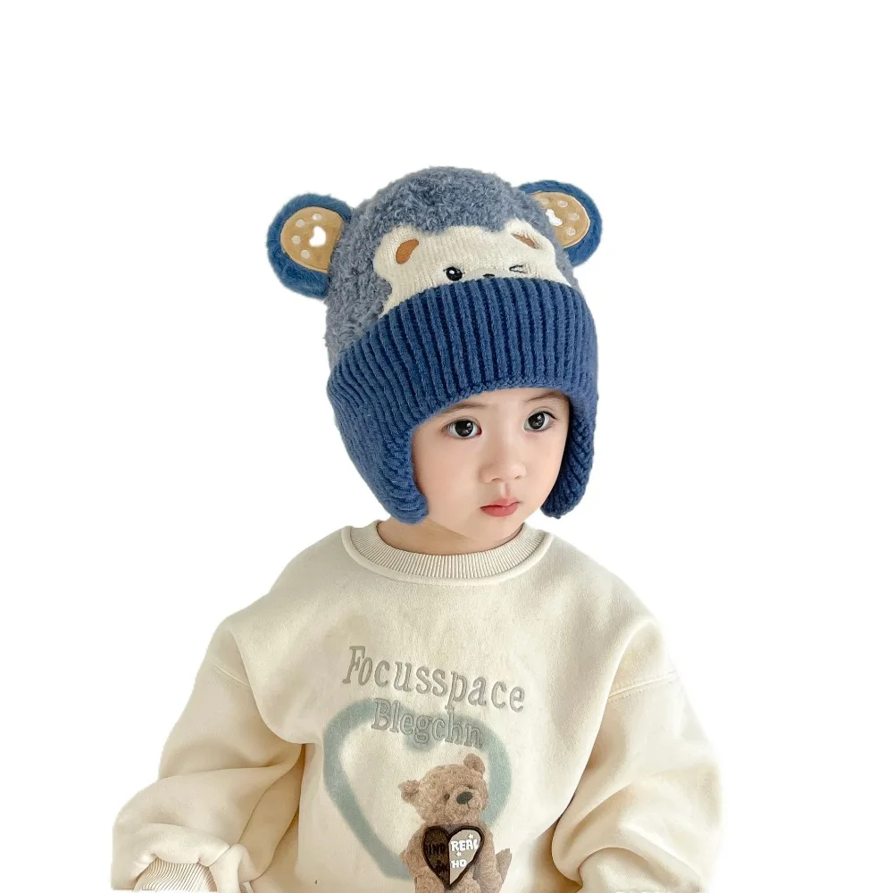 Hot Sale Cartoon Bear Baby Beanie Caps Ear Protection Knitted Pompom Bonnet Hats Cute Windproof Earmuffs Caps Autumn Winter
Hot Sale Cartoon Bear Baby Beanie Caps Ear Protection Knitted Pompom Bonnet Hats Cute Windproof Earmuffs Caps Autumn Winter