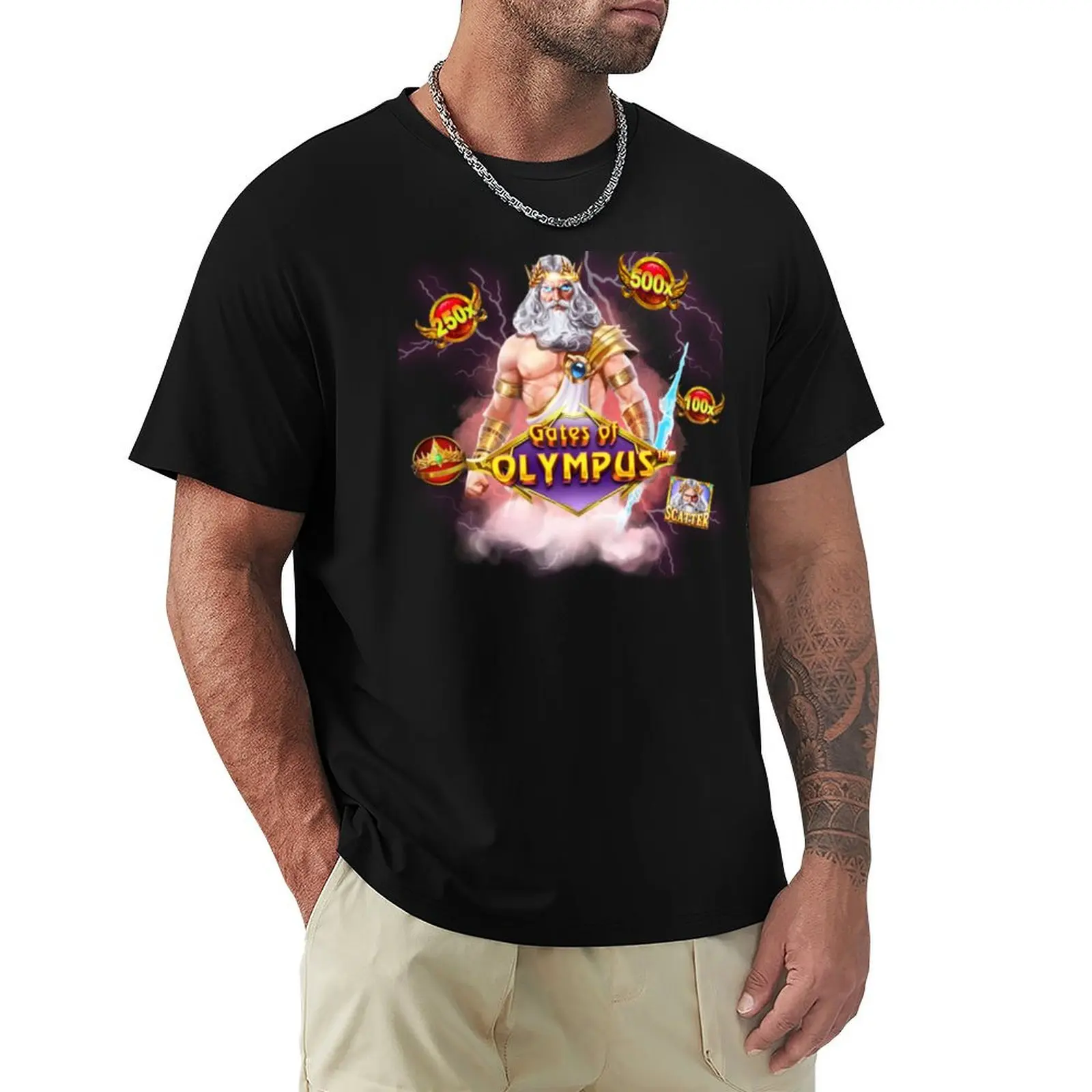 Casino slot machine Gates of Olympus T-Shirt customizeds plus size tops fitted t shirts for men
Casino slot machine Gates of Olympus T-Shirt customizeds plus size tops fitted t shirts for men