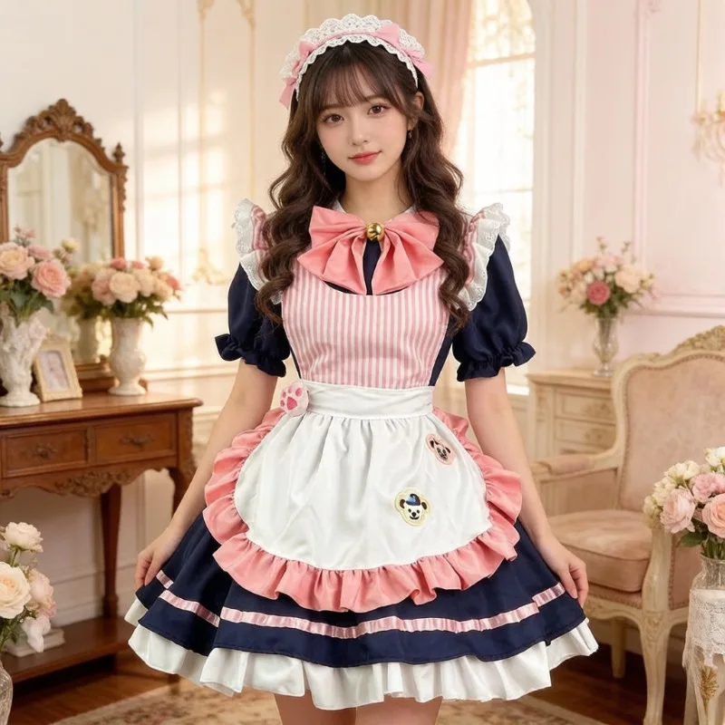 Elegant Maid Outfit Cafe Uniform Lolita Princess Dress Vintage Gown Sweet Victorian Role Play Party Costume Plus Size Daily Wear
Elegant Maid Outfit Cafe Uniform Lolita Princess Dress Vintage Gown Sweet Victorian Role Play Party Costume Plus Size Daily Wear
