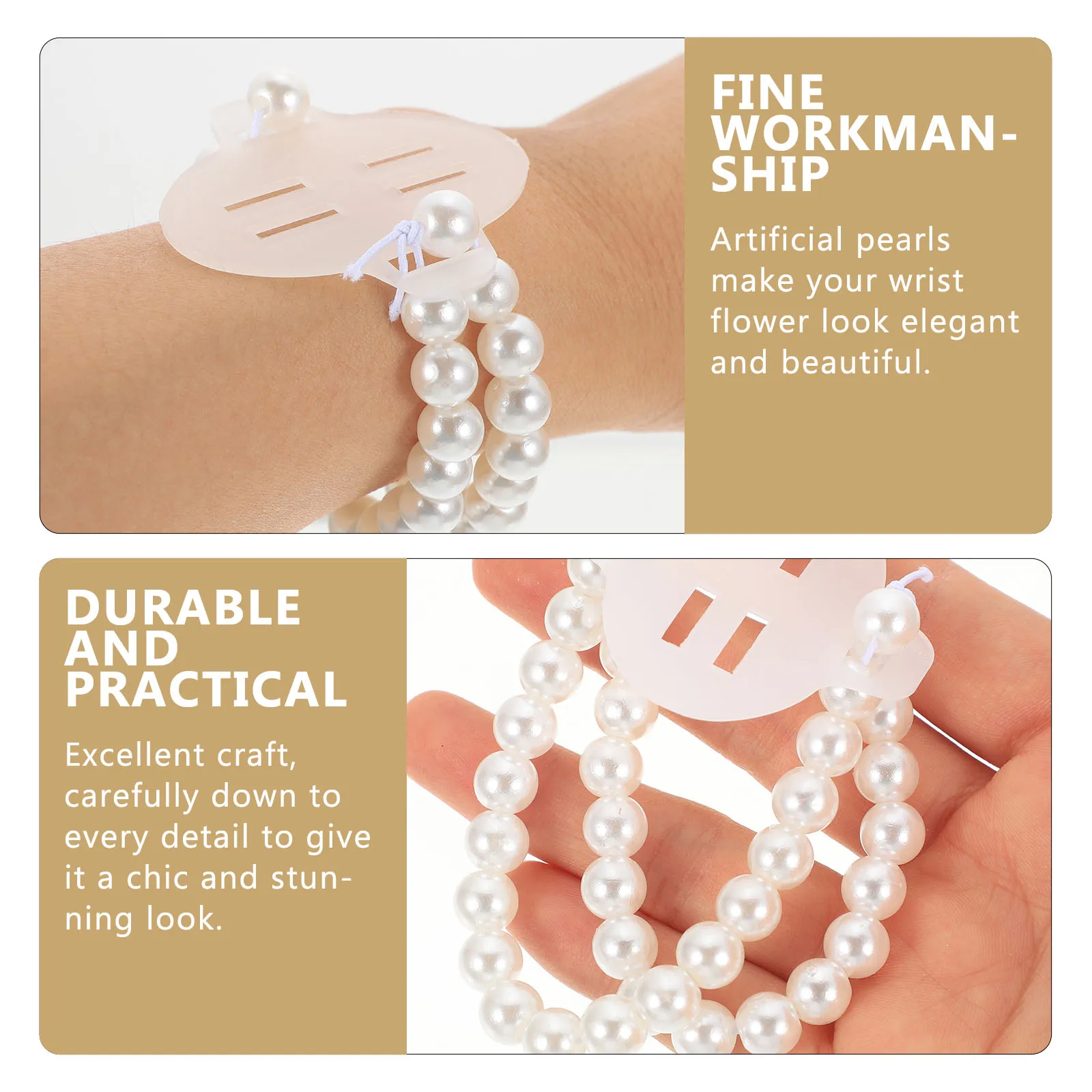 12 Pcs Pearl Beaded Wristbands Elastic Wedding Corsage Bracelets Bridal Party Supplies Prom Straps Adjustable Size
12 Pcs Pearl Beaded Wristbands Elastic Wedding Corsage Bracelets Bridal Party Supplies Prom Straps Adjustable Size