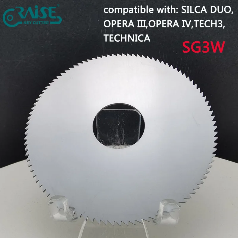 RAISE Cutter 80x1.0x22 Compatible with SILCA SG3 Silca DUO OPERA III TECHNICA PRIMA LASER Key Machine
RAISE Cutter 80x1.0x22 Compatible with SILCA SG3 Silca DUO OPERA III TECHNICA PRIMA LASER Key Machine