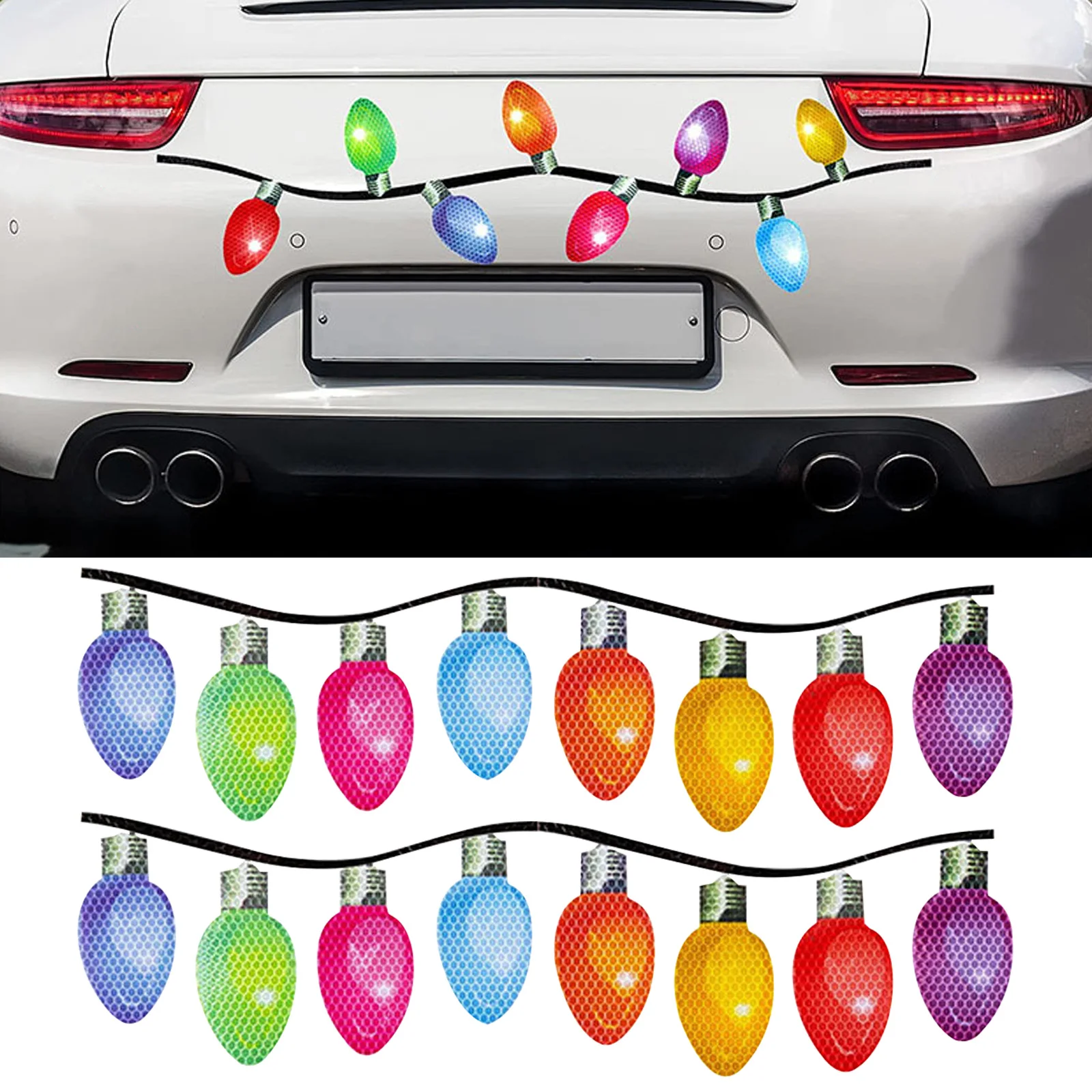 Car Sticker Magnetic Decal Christmas Decoration Refrigerator Magnets Light Bulb Santa Claus Snowman Reflective Sticker Car Decor
Car Sticker Magnetic Decal Christmas Decoration Refrigerator Magnets Light Bulb Santa Claus Snowman Reflective Sticker Car Decor