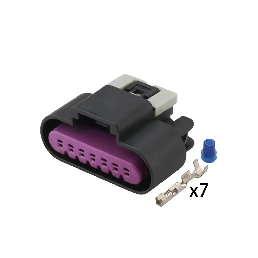 7 pin auto 1.5mm Series Female Auto Connector Plug Socket DJ7075D-1.5-21for High voltage package ignition coil 
7 pin auto 1.5mm Series Female Auto Connector Plug Socket DJ7075D-1.5-21for High voltage package ignition coil