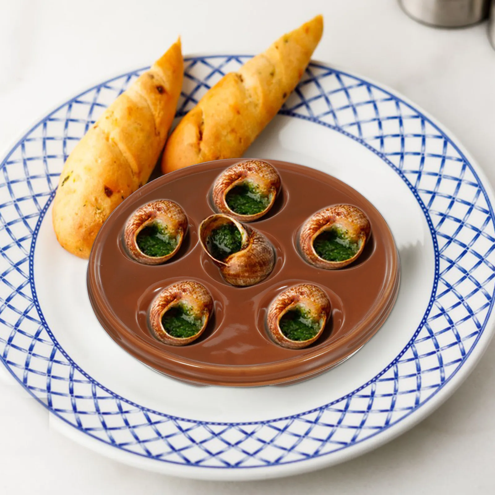 Набор из 2 керамических форм для улиток с 6 отверстиями, для запекания, пригодные для духовки и посудомоечной машины, для такояки, французских блюд, морепродуктов, для кухни
Набор из 2 керамических форм для улиток с 6 отверстиями, для запекания, пригодные для духовки и посудомоечной машины, для такояки, французских блюд, морепродуктов, для кухни