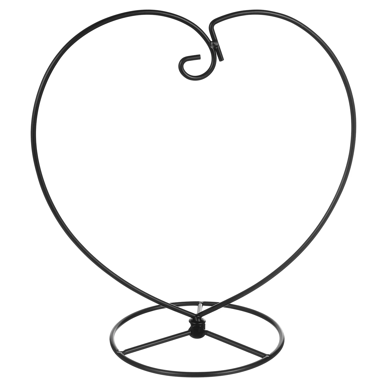 Heart Shaped Iron Frame Hook Black Ornament Display Stand for Hanging Air Plant Christmas Decor Gold Metal Base
Heart Shaped Iron Frame Hook Black Ornament Display Stand for Hanging Air Plant Christmas Decor Gold Metal Base