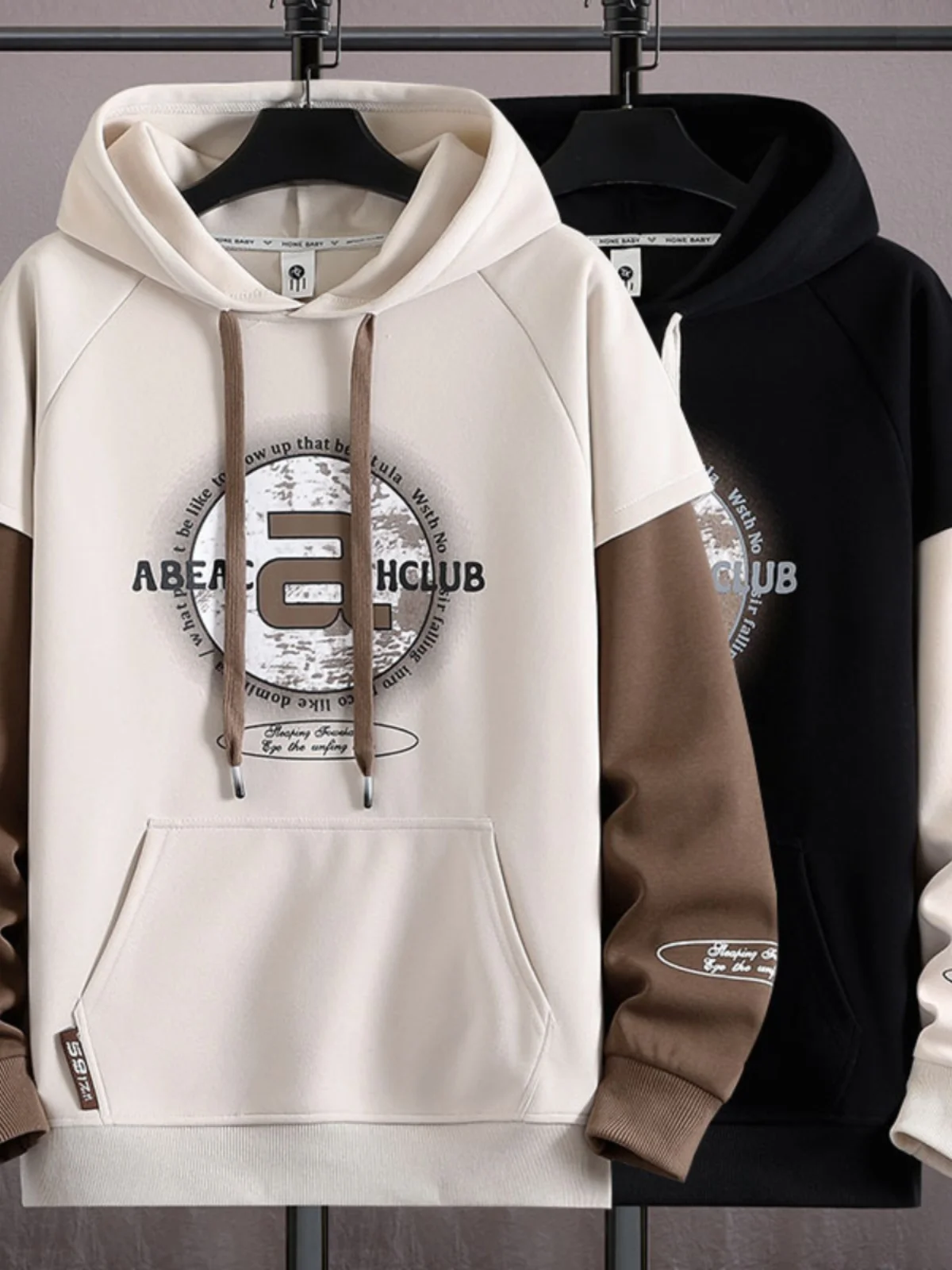 plus Size Men's Hoodie Casual Patchwork Jacket Loose Fit Spring Autumn Fashion Streetwear Polyester Elastic Fiber Inner
plus Size Men's Hoodie Casual Patchwork Jacket Loose Fit Spring Autumn Fashion Streetwear Polyester Elastic Fiber Inner