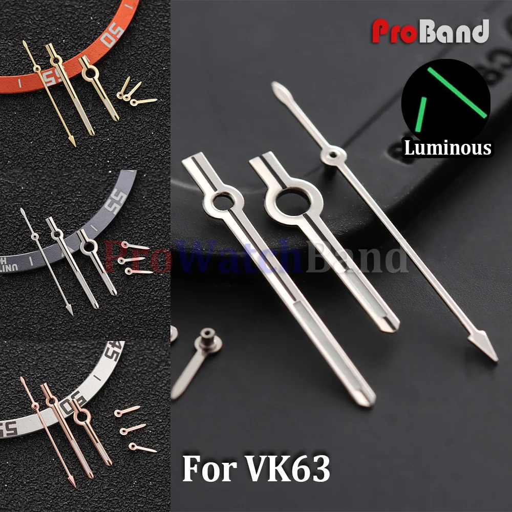 For Japanese VK63 Watch Hands Rose Gold Silver 6-Hands Quartz Movement Green Luminous Watches Parts Pointer Needle Accessories
For Japanese VK63 Watch Hands Rose Gold Silver 6-Hands Quartz Movement Green Luminous Watches Parts Pointer Needle Accessories