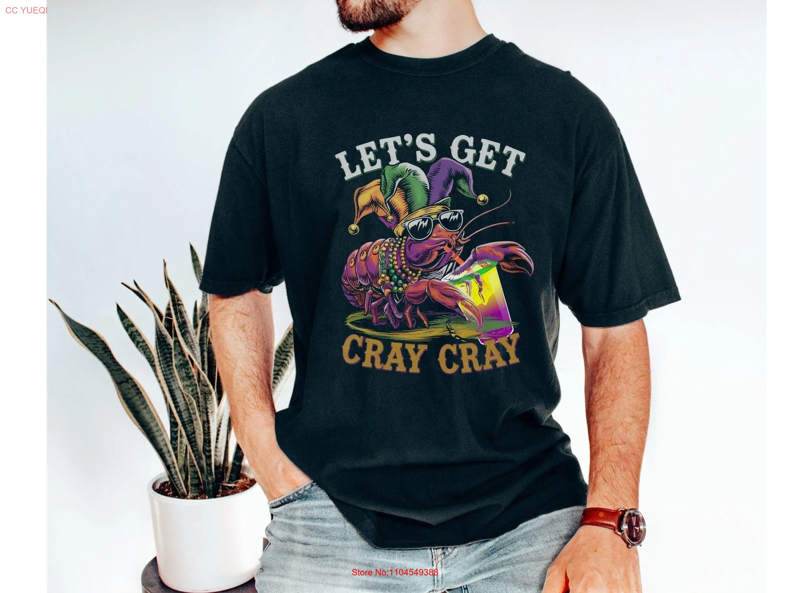 Mardi Gras Lobster T Shirt Carnival Cocktail Comfort Colors Celebration Mens New Orleans long or short sleeves
Mardi Gras Lobster T Shirt Carnival Cocktail Comfort Colors Celebration Mens New Orleans long or short sleeves