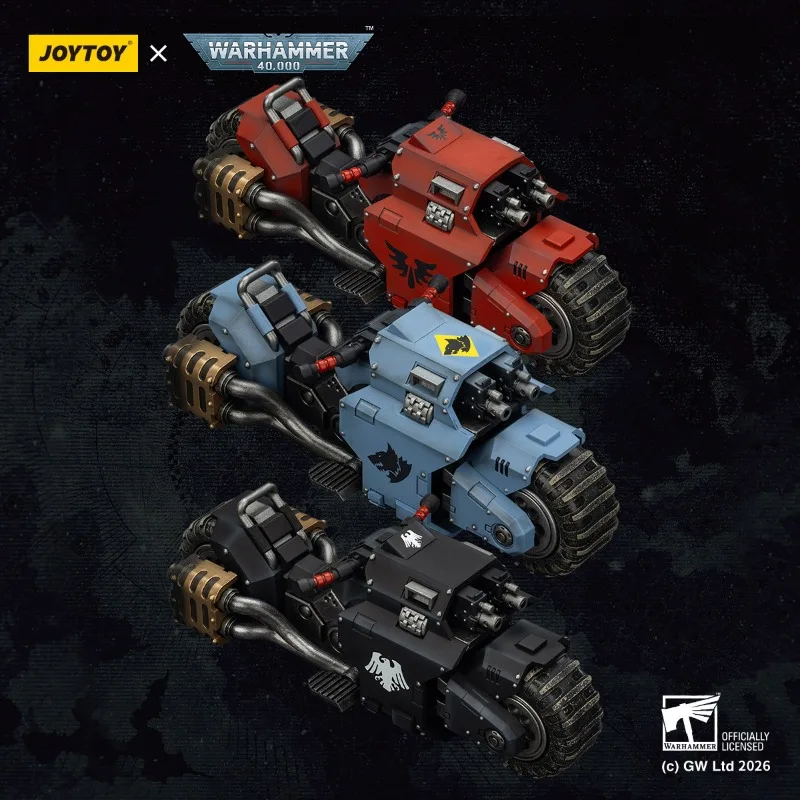 Special Offer in stock: JOYTOY Dark Source, Holy Blood Angel, Space Wolf, Dark Crow Guard, Raider-type Combat Motorcycle
Special Offer in stock: JOYTOY Dark Source, Holy Blood Angel, Space Wolf, Dark Crow Guard, Raider-type Combat Motorcycle
