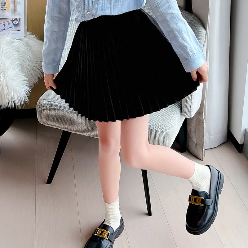New Arrivals Princess Pleated Mini Skirt Korean Casual Clothes 4 5 7 8 9 11 13Years Baby Girls School Black Skirt Spring Autumn
New Arrivals Princess Pleated Mini Skirt Korean Casual Clothes 4 5 7 8 9 11 13Years Baby Girls School Black Skirt Spring Autumn