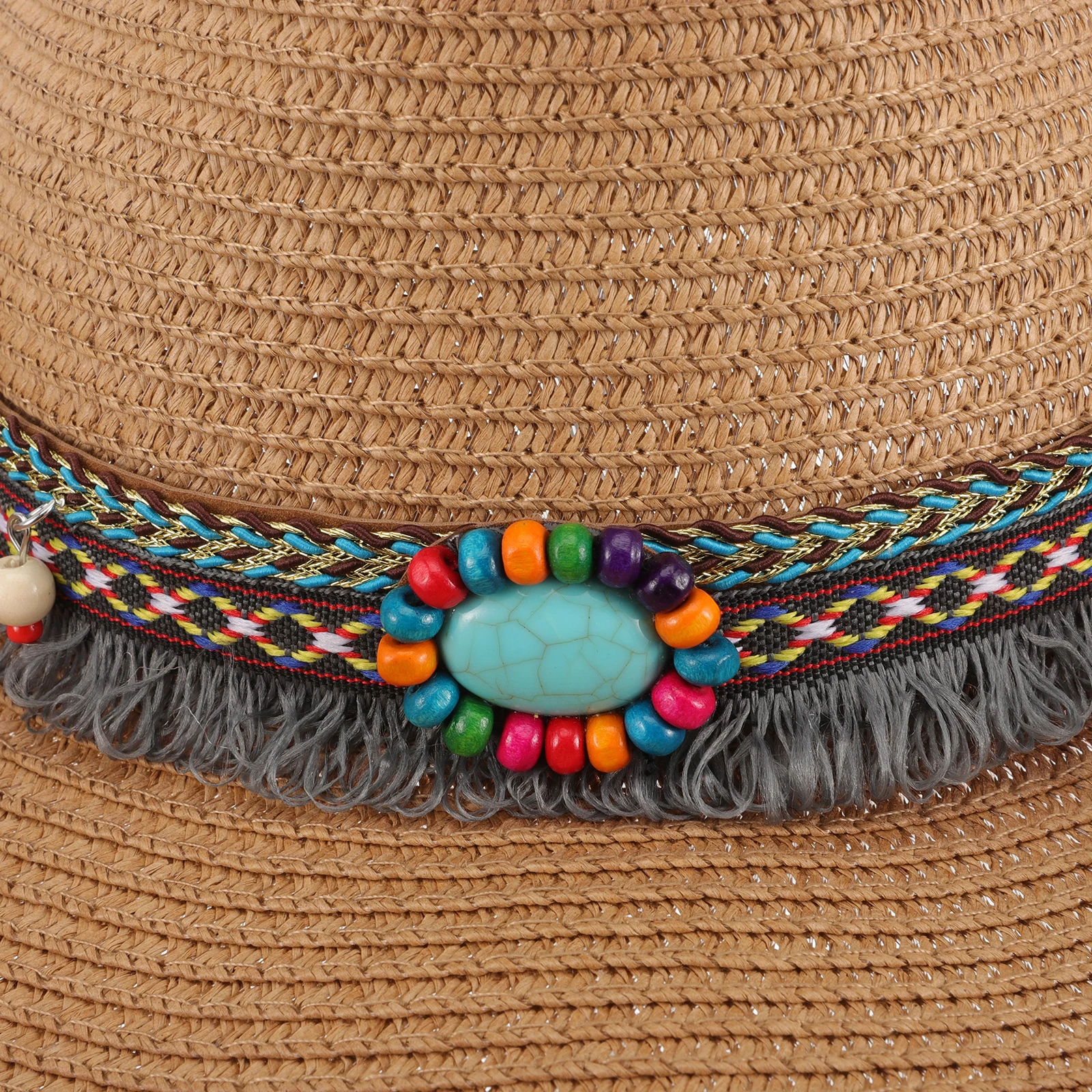 Straw Cowboy Hat Women Men Summer Sun Outdoor Wide Brim Foldable Adjustable Chin Strap Beach Travel Hats Cowgirl Bohemian Style
Straw Cowboy Hat Women Men Summer Sun Outdoor Wide Brim Foldable Adjustable Chin Strap Beach Travel Hats Cowgirl Bohemian Style