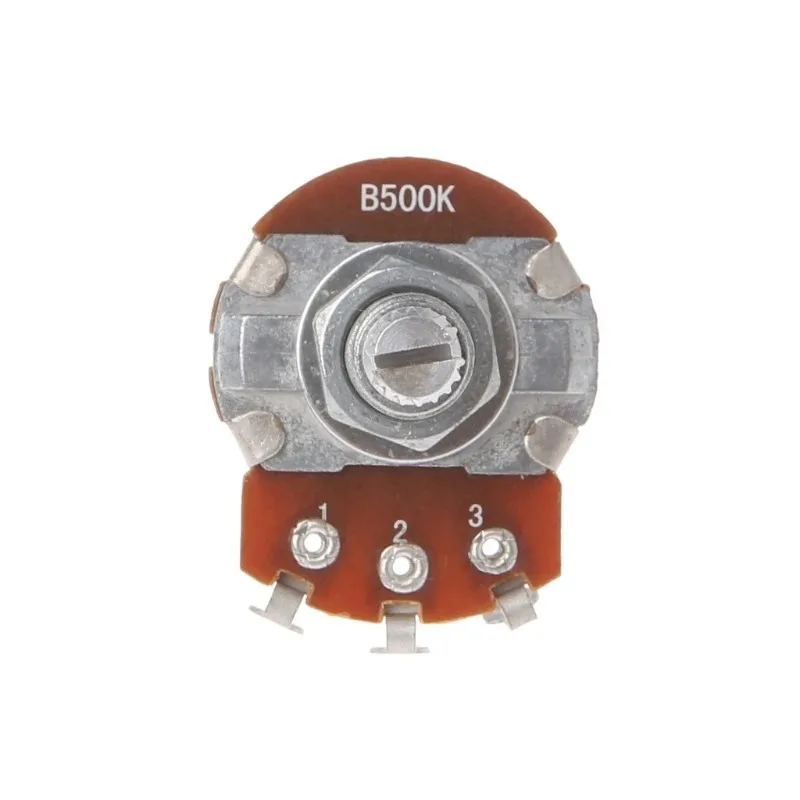 10 PCS/SET A500K/B500K 15/18MM Electric Guitar Split Shaft Linear Taper Potentiometer Volume Tone Pot Guitar Pickup Acoustic
10 PCS/SET A500K/B500K 15/18MM Electric Guitar Split Shaft Linear Taper Potentiometer Volume Tone Pot Guitar Pickup Acoustic