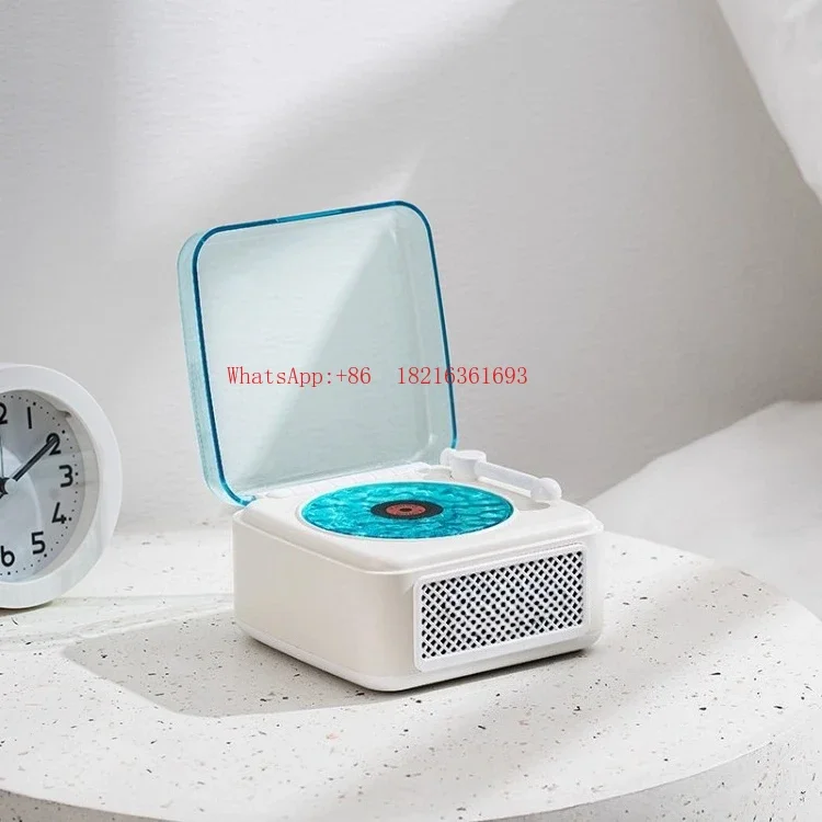2026GOOD High-grade Water Ripple Bluetooth Record Small Speaker White Noise Birthday Gift
2026GOOD High-grade Water Ripple Bluetooth Record Small Speaker White Noise Birthday Gift