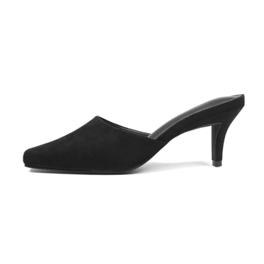 CELNEPHO Kitten Heels Mules for Women Closed Square Toe Slip On Suede Summer Backless Pumps Dress Shoes for Daily Wear
CELNEPHO Kitten Heels Mules for Women Closed Square Toe Slip On Suede Summer Backless Pumps Dress Shoes for Daily Wear