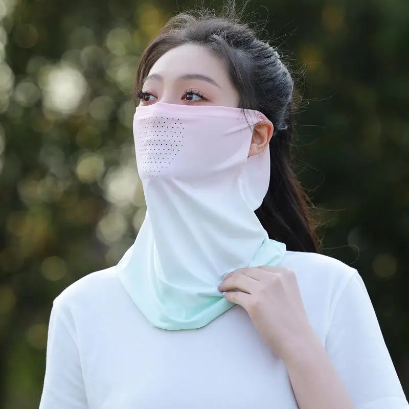 Gradient Colors Breathable Soft Ice Silk UV Sun Protection Face Mask Summer Outdoor Cycling Hiking Unisex Face Scarf
Gradient Colors Breathable Soft Ice Silk UV Sun Protection Face Mask Summer Outdoor Cycling Hiking Unisex Face Scarf