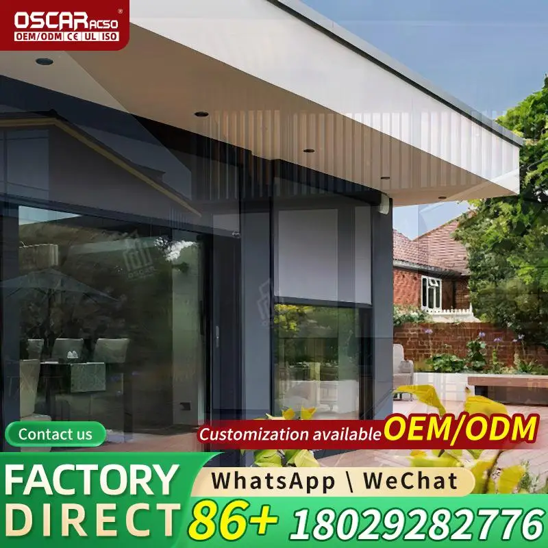 2024 Flat Roof Freestanding Sunrooms Glass Houses Aluminum 4 Season Sunroom for Backyard Patio Garden Rolling Blind
2024 Flat Roof Freestanding Sunrooms Glass Houses Aluminum 4 Season Sunroom for Backyard Patio Garden Rolling Blind