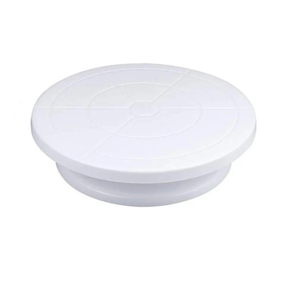 7Pcs Cake Tool Kit Plastic Rotating Turntable Cake Stand Scrapers for Baking Decorating Smooth Revolving Anti-Slip Surface Easy
7Pcs Cake Tool Kit Plastic Rotating Turntable Cake Stand Scrapers for Baking Decorating Smooth Revolving Anti-Slip Surface Easy
