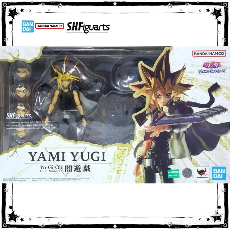 In Stock Bandai SHF Yami Yugi Genuine Yu Gi Oh Duel Monsters Anime Action Figure High Poseability Collection Finished Model
In Stock Bandai SHF Yami Yugi Genuine Yu Gi Oh Duel Monsters Anime Action Figure High Poseability Collection Finished Model