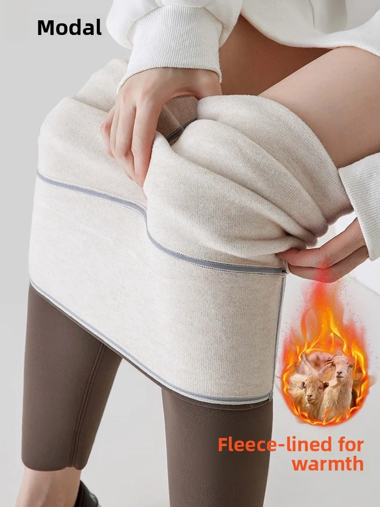Женские брюки для йоги из овчины на подкладке, теплые облегающие брюки с высокой талией, осень-зима, новые повседневные длинные брюки
Женские брюки для йоги из овчины на подкладке, теплые облегающие брюки с высокой талией, осень-зима, новые повседневные длинные брюки