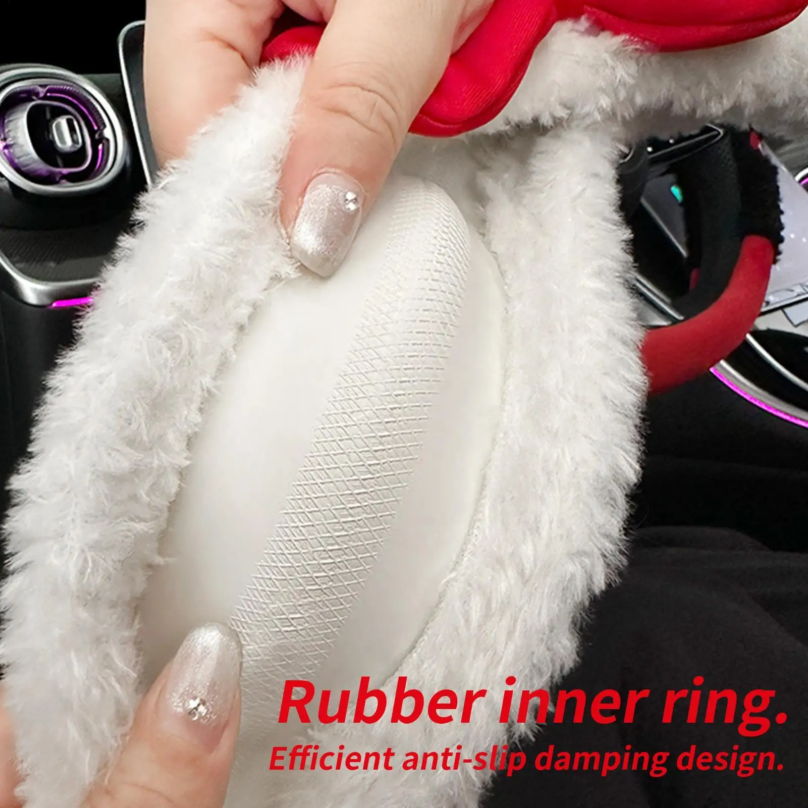 Плюшевый чехол на руль с бантом, зимнее автомобильное украшение интерьера, теплые чехлы на руль для прицепа, грузовика, седана
Плюшевый чехол на руль с бантом, зимнее автомобильное украшение интерьера, теплые чехлы на руль для прицепа, грузовика, седана