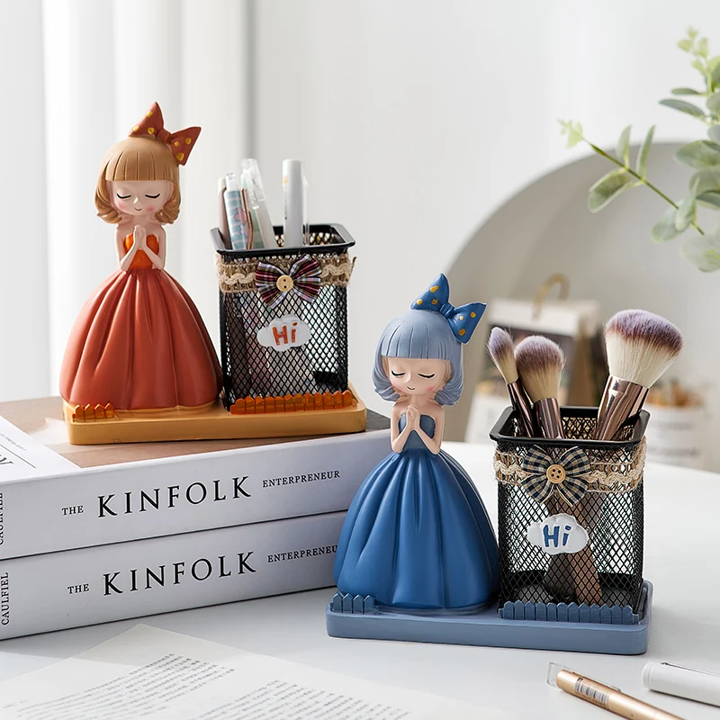 Cute Creative School Supplies Pen Container Resin Material for Home Storage Box Bedroom Study Orament Accessories
Cute Creative School Supplies Pen Container Resin Material for Home Storage Box Bedroom Study Orament Accessories